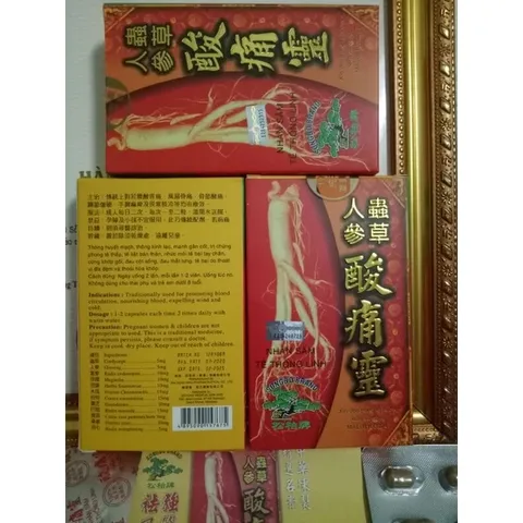 Viên uống Nhân Sâm Tê Thống Linh Malaysia - Hỗ trợ xương khớp, giảm đau viêm khớp, hộp 20 viên bổ sung dưỡng chất cho khớp