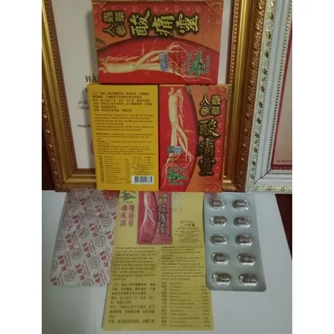 Viên uống Nhân Sâm Tê Thống Linh Malaysia - Hỗ trợ xương khớp, giảm đau viêm khớp, hộp 20 viên bổ sung dưỡng chất cho khớp