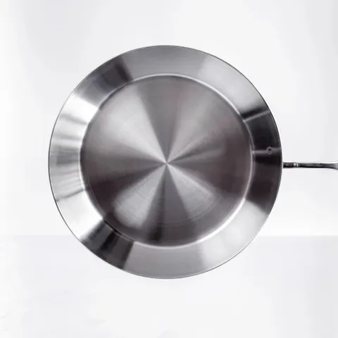 Chảo Inox316 Cạn Lòng 26cm Haatz CIC6830 - 3 Lớp Liền Đáy - Sử Dụng Mọi Loại Bếp, Bảo Hành Chính Hãng 5 Năm