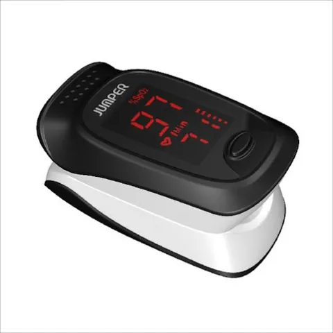 Máy đo nồng độ oxy máu và nhịp tim Jumper JPD-500D - Thiết bị LED cao cấp, cảnh báo vượt ngưỡng, bảo hành 24 tháng