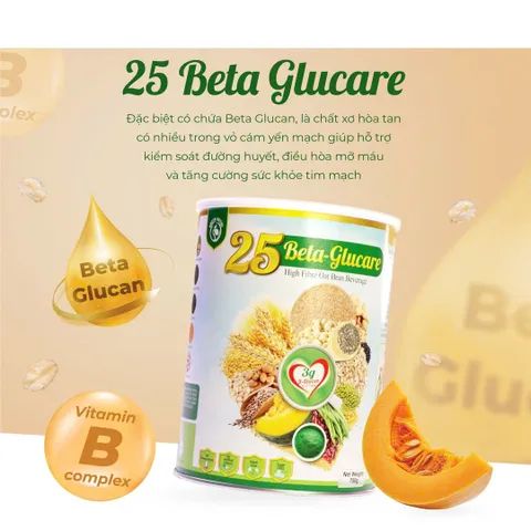 Combo 6 Lon Sữa Hạt Ngũ Cốc 25 Beta Glucan - Thức Uống Hỗ Trợ Người Tiểu Đường, Thuần Chay, Không Đường, Dinh Dưỡng Tốt Cho Tim Mạch