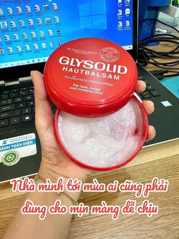 Kem Giảm Nứt Nẻ Gót Chân Glysolid Hautbalsam Đức 100ml