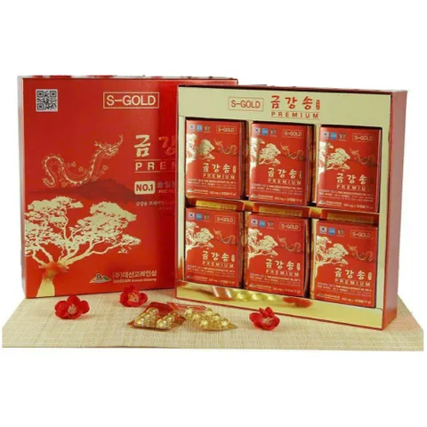 Tinh Dầu Thông Đỏ Royal Hàn Quốc Daesan Hộp 30 Viên - Giảm Mỡ Máu, Cholesterol, Tăng Cường Tuần Hoàn Máu, Thải Độc Tố