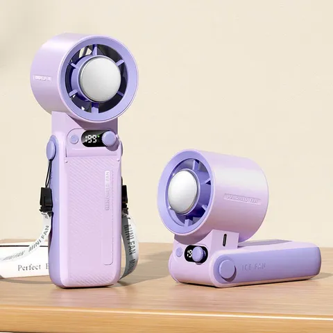 Quạt Tích Điện Cầm Tay Tubor JF168 - 200 Cấp Độ, Dung Lượng 6000Mah, Thiết Kế Đa Năng và Hiệu Suất Vượt Trội, Mát Lạnh Nhanh Chóng
