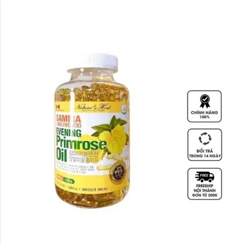 Viên uống tinh dầu hoa anh thảo Nature 365 - Hỗ trợ cân bằng nội tiết tố nữ, làm đẹp da, giảm triệu chứng tiền mãn kinh