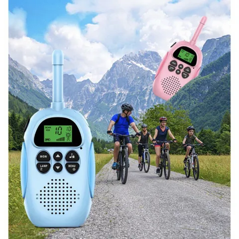 Bộ Đàm Trẻ Em 3KM - Bộ 2 Chiếc Kết Nối Gọi Điện, Chất Lượng Âm Thanh Tốt, An Toàn Cho Trẻ Nhỏ Khi Đi Chơi