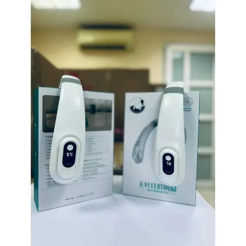Quạt điều hoà mini đeo cổ Yangzi - 3 chế độ gió, đèn báo pin, thiết kế tiện lợi cho mùa hè nóng nực