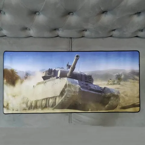 Miếng Lót Chuột Lớn XE TĂNG A50 Chống Nước 90x40cm - Bàn Di Chuột Cao Su Dày Dặn, Tăng Cường Chính Xác Cho Game Thủ