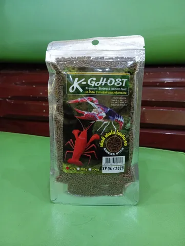 Thức Ăn Dinh Dưỡng Tôm Tép Cảnh K-Ghost 100g - Tăng Sức Đề Kháng, Cải Thiện Tiêu Hóa, Phát Triển Tối Ưu Cho Tép Cảnh Thái Lan