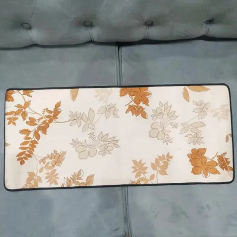 Tấm Lót Bàn Làm Việc Hoa Nâu 70x30cm - Chống Nước, Chống Trầy, Dễ Dàng Di Chuột Cho Game Thủ, Cao Su Dày 3mm