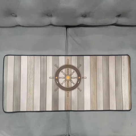 Tấm Lót Bàn Làm Việc Chống Trượt A27 Bánh Lái Tàu Thủy 70x30cm - Phụ Kiện Gaming Cao Su Dày 3mm, Di Chuột Chính Xác