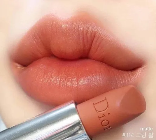Son Dior 314 Mini Fullbox 1.5g - Son Môi Sang Trọng, Chất Son Mượt Mà, Thiết Kế Tiện Lợi, Màu Sắc Tinh Tế, Quà Tặng Thần Thánh