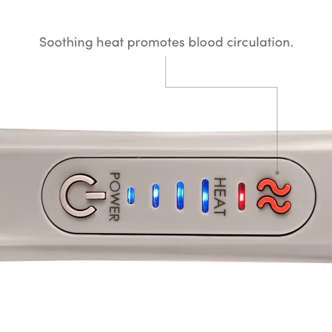Máy massage cầm tay HoMedics HHP-351H - Thiết bị massage với chức năng nhiệt và 3 đầu massage để thư giãn và trị liệu toàn thân