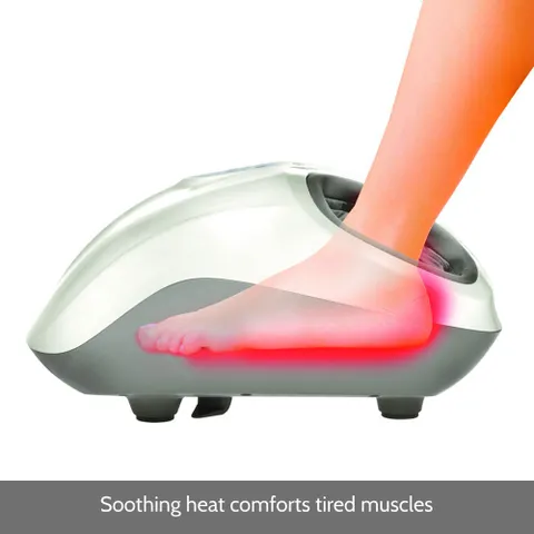 Máy Massage Chân HoMedics Shiatsu Air 2.0 Có Nhiệt - Massage 3D, Thiết Kế Hiện Đại, Giúp Giảm Đau Nhức, Thư Giãn Tại Nhà