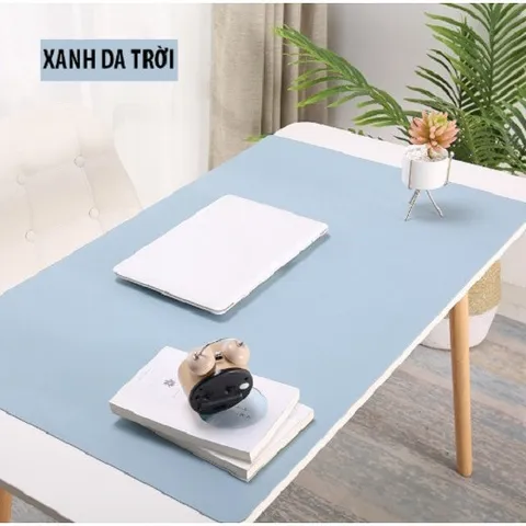 Tấm Lót Bàn Làm Việc Bằng Da PU - Kích Thước 90 x 45 cm - Lướt Chuột Mượt Mà, Chống Trượt, Đẹp Mắt Cho Game Thủ
