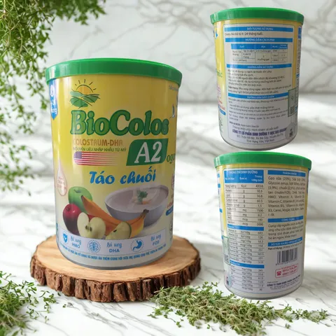 Bột Ăn Dặm Biocolos A2 - Dinh Dưỡng Vàng Cho Bé 6 Tháng Tuổi, Bột Ngũ Cốc Không Đường Tự Nhiên, Hỗ Trợ Phát Triển Tốt Nhất