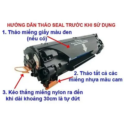 Hộp mực máy in Canon CRG325/35A cho LBP 6000, 6030, 3050, MF3010 - Chất lượng in siêu nét, có lỗ đổ mực, hàng nhập khẩu