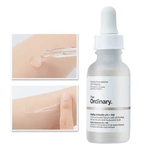 Serum Dưỡng Da The Ordinary Alpha Arbutin 2% + HA 30ml - Dưỡng Trắng, Cấp Ẩm, Giúp Đều Màu Da, Phù Hợp Mọi Loại Da