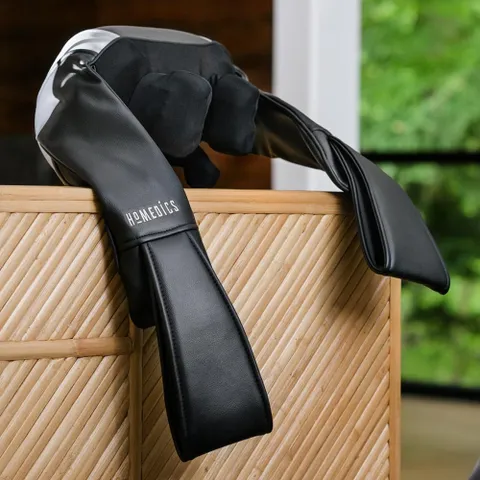 Đai Massage Cổ Vai Gáy HoMedics NMS-680HJ - Công Nghệ Shiatsu 3D, Pin Sạc Di Động, Nhiệt Hồng Ngoại, Tùy Chỉnh 3 Chế Độ Massage