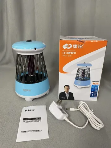 Đèn bắt muỗi KANGMING KM-387 - Thiết kế gọn nhẹ, hiệu quả diệt muỗi an toàn, không hóa chất cho không gian sống rộng 50m²