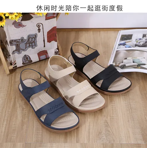 Sandal Nữ Siketu Đế Bằng Da Mềm Siêu Ẩm - Thời Trang Năng Động, Cao 3.5cm, Phù Hợp Đi Học, Đi Làm, Đi Chơi