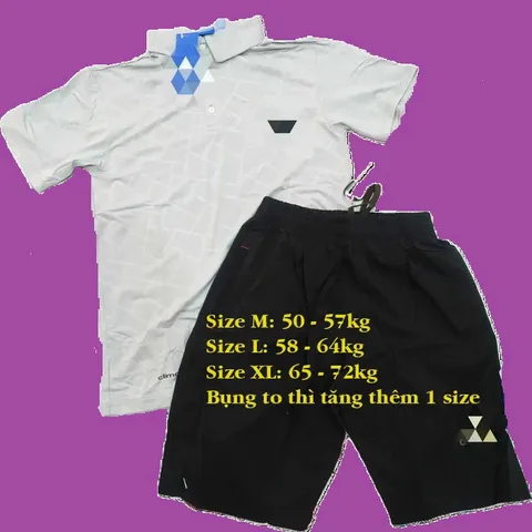 Bộ Thể Thao Nam Thun Lạnh Sport - Chất Liệu Co Giãn, Thấm Mồ Hôi, Họa Tiết 3D - Dành Cho Chơi Thể Thao, Dạo Phố, Du Lịch