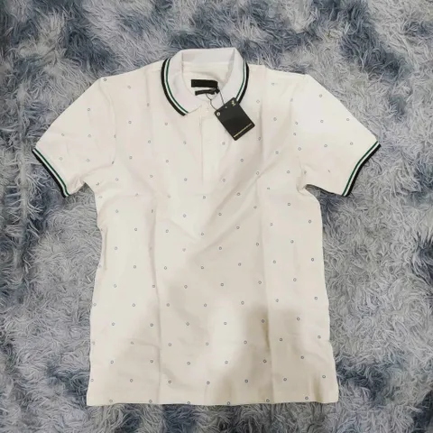 Áo Polo Thể Thao Nam Chấm Bi Trắng - Cổ Bẻ Thun Cotton Cao Cấp Cộc Tay Phong Cách Trẻ Trung, Dễ Dàng Kết Hợp Trang Phục
