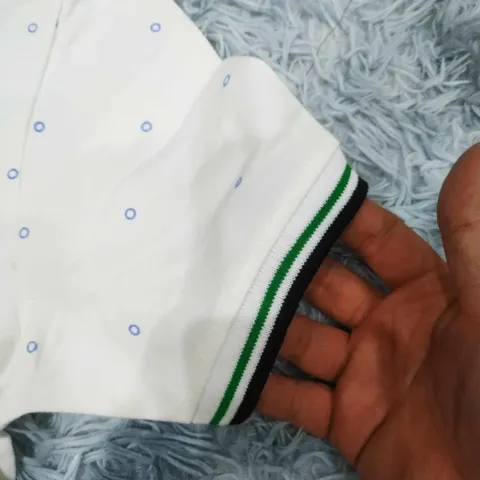 Áo Polo Thể Thao Nam Chấm Bi Trắng - Cổ Bẻ Thun Cotton Cao Cấp Cộc Tay Phong Cách Trẻ Trung, Dễ Dàng Kết Hợp Trang Phục