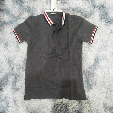 Áo phông PoLo Nam Nữ Q26 màu Xám - Chất vải cá sấu thun cotton mát, co giãn 4 chiều, cổ viền kẻ thời trang cho mọi dịp