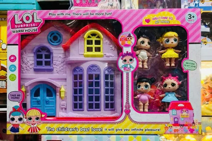 Đồ Chơi Nhà Búp Bê L.O.L Surprise Warm House - Đồ Chơi Giúp Phát Triển Tư Duy Sáng Tạo và Kỹ Năng Xã Hội Cho Trẻ Em