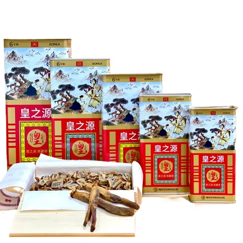 Hồng Sâm Củ Khô Hàn Quốc HG Bio Ginseng King 300g - Tăng Cường Sức Khỏe, Cân Bằng Huyết Áp, Giảm Mệt Mỏi, Thải Độc Tố
