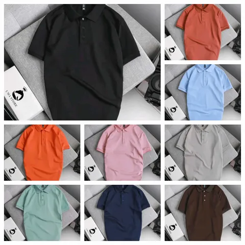 Áo Polo Trơn Cổ Bẻ Dáng Basic - Chất Liệu Cá Sấu Dệt Kim CVC Cao Cấp, Co Dãn 4 Chiều - 20 Màu Sắc Thời Trang Nam