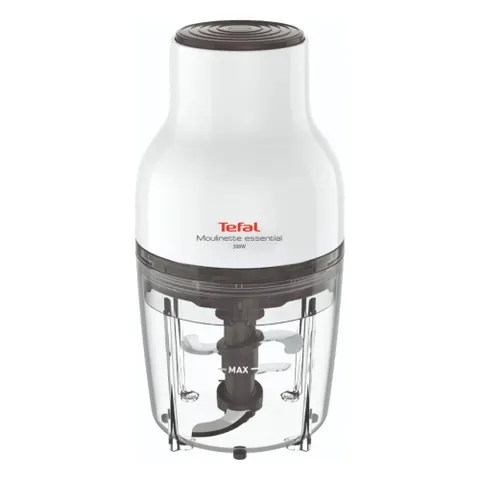 Máy xay thực phẩm 3 trong 1 Tefal Essential MB520138 - Công suất 300W, Dung tích 400ml, Chất liệu nhựa cao cấp, Lưỡi dao thép không gỉ