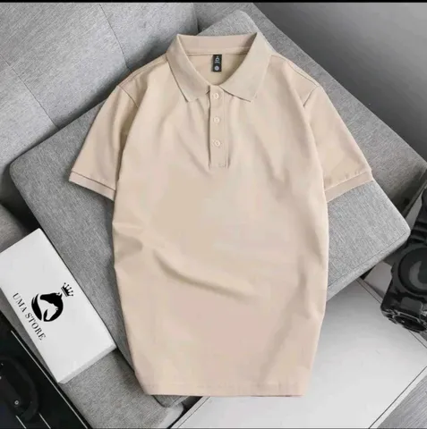 Áo Polo Trơn Cổ Bẻ Dáng Basic Chất Liệu Cá Sấu Dệt Kim CVC Cao Cấp, Co Dãn 4 Chiều - Thời Trang Nam Unisex Năng Động