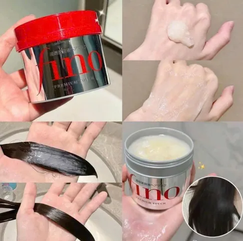 Kem Ủ Tóc Fino Premium Touch Shiseido 230G - Dưỡng Ẩm, Phục Hồi Tóc Hư Tổn, Giúp Tóc Óng Ả, Mềm Mượt, Thoải Mái Như Spa