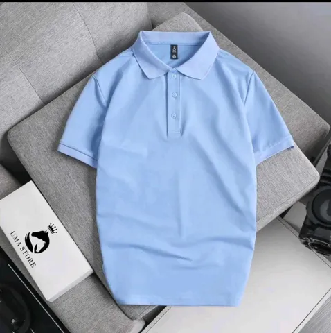 Áo Polo Trơn Cổ Bẻ Nam Basic Chất Liệu Cá Sấu Dệt Kim CVC Cao Cấp - Thoáng Mát, Co Dãn 4 Chiều, Nhiều Màu Sắc молодежи