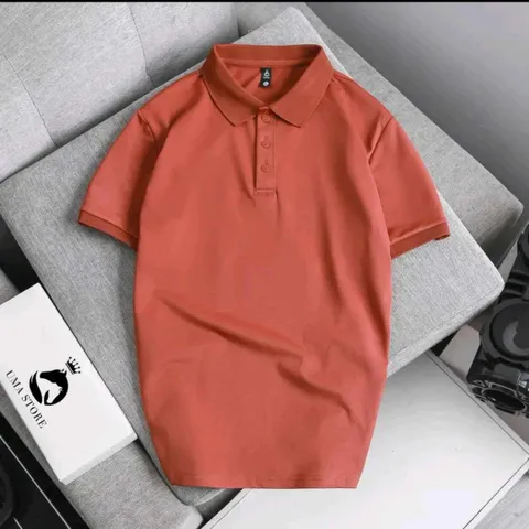 Áo polo trơn cổ bẻ basic unisex chất liệu cá sấu dệt kim co dãn 4 chiều - Thời trang nam phong cách trẻ trung, chất lượng cao cấp