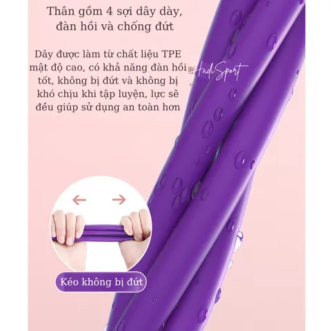 Dây kéo đàn hồi chữ B LINING bàn đạp chân tập toàn thân dây tập Pilates giảm mỡ bụng LJSP426