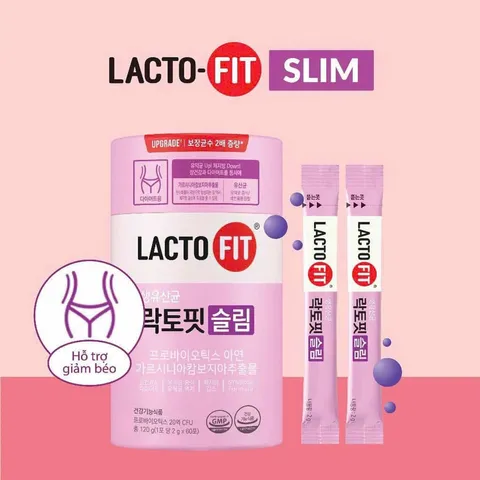 Men vi sinh LactoFit Slim Hàn Quốc 60 gói