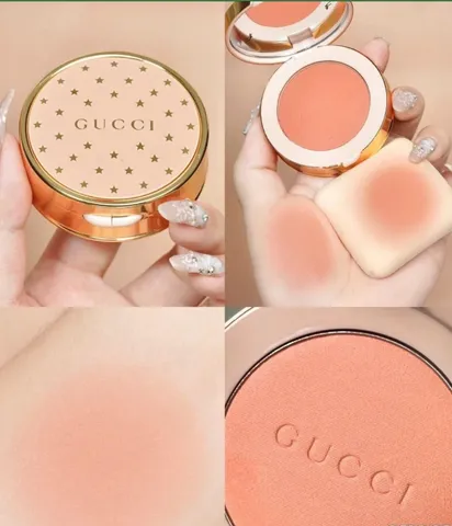 Phấn Má Hồng Gucci Blush De Beaté Tender Apricot 02 - Màu Cam Tươi Tắn, Trang Điểm Hoàn Hảo Cho Gương Mặt Quyến Rũ