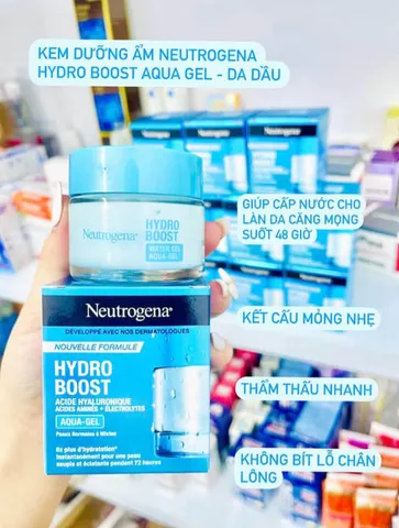 Kem Dưỡng ẩm Neutrogena Hydro Boost Gel Cream ( da khô)