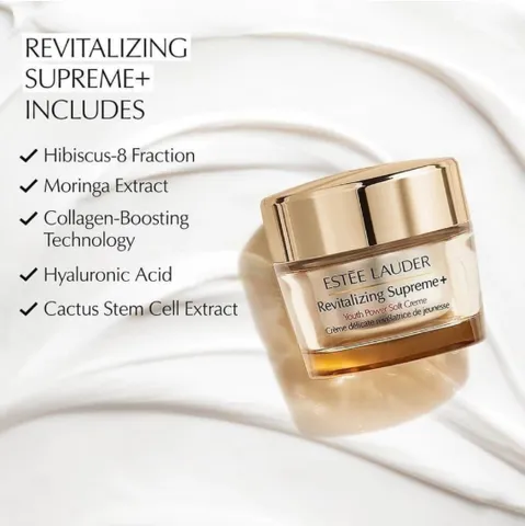 Kem Dưỡng Ẩm Lão Hóa Estee Lauder Revitalizing Supreme 15ml - Giải Pháp Dưỡng Da Tươi Trẻ, Ngăn Ngừa Nếp Nhăn, Kem Vàng Sang Trọng