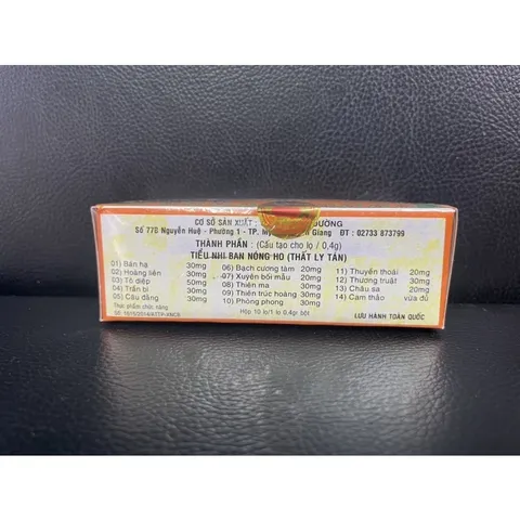Tiểu Nhi Ho Thất Ly Tán - Hỗ Trợ Giảm Ho Cho Trẻ Em, Giải Nhiệt, Sổ Mũi, Cảm Sốt, Phát Ban - Sản Phẩm An Toàn từ Sanh Pharma