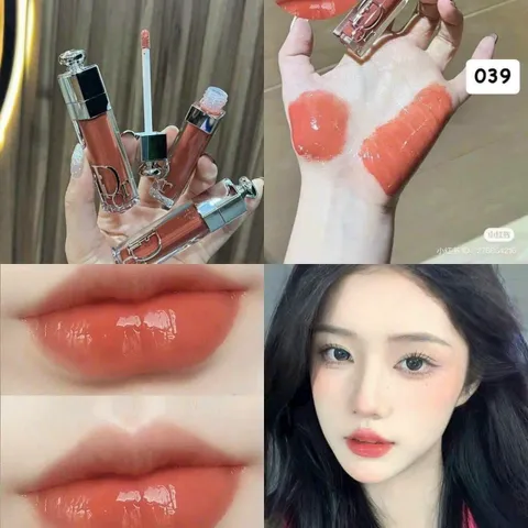 Son Dior 039 - Son Dưỡng Lip Maximizer Rosewood Hồng Cam - Sắc Hồng Cam Sang Trọng, Dưỡng Ẩm Tối Ưu Cho Đôi Môi Mềm Mịn