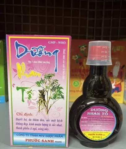 Dưỡng Nhan Tố Phước Sanh 220ML - Thực Phẩm Chức Năng Bổ Huyết, Điều Hòa Kinh Nguyệt, Lưu Thông Khí Huyết cho Phụ Nữ