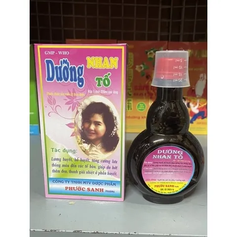 Dưỡng Nhan Tố Phước Sanh 220ML - Thực Phẩm Chức Năng Bổ Huyết, Điều Hòa Kinh Nguyệt, Lưu Thông Khí Huyết cho Phụ Nữ