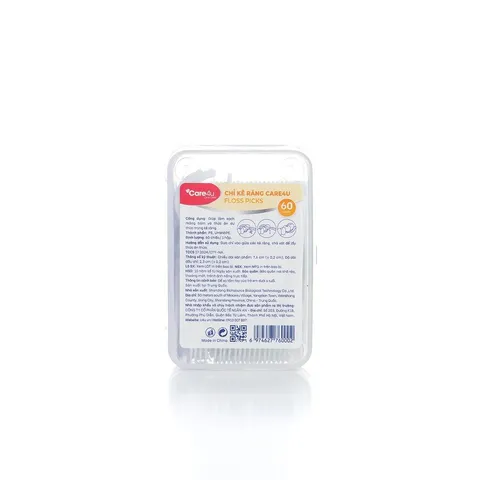 Chỉ kẽ răng Care4u - Combo 3 hộp, Chăm sóc răng miệng cho răng nhạy cảm, Dụng cụ vệ sinh răng miệng tiện lợi