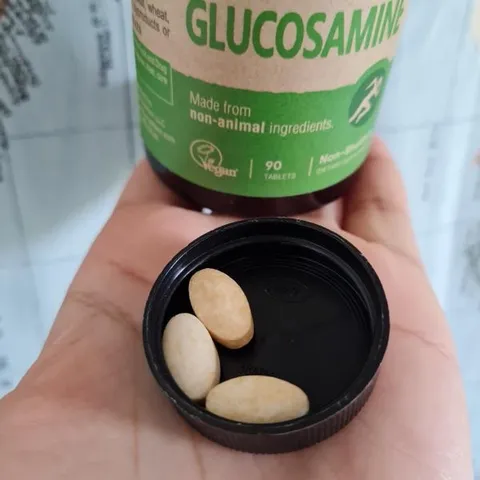 Viên uống bổ xương khớp Glucosamine Thuần Chay DEVA - Hỗ trợ phục hồi sụn khớp, giảm đau sưng, 90 viên Mỹ