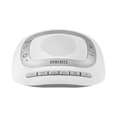 Máy Ru Ngủ Âm Thanh Trắng HoMedics SS-2025 - 6 Chế Độ Âm Thanh Thư Giãn, Dùng Để Du Lịch, Hẹn Giờ Tự Động
