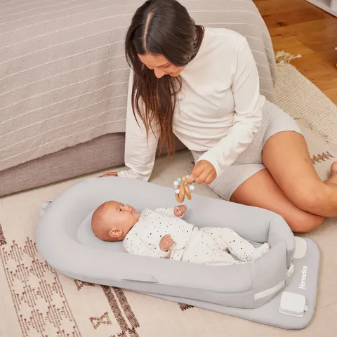 Đệm Massage 3 Trong 1 HoMedics MYB-L100 Cho Trẻ Em - Âm Thanh, Rung Động Nhẹ Nhàng, An Toàn Và Thoải Mái
